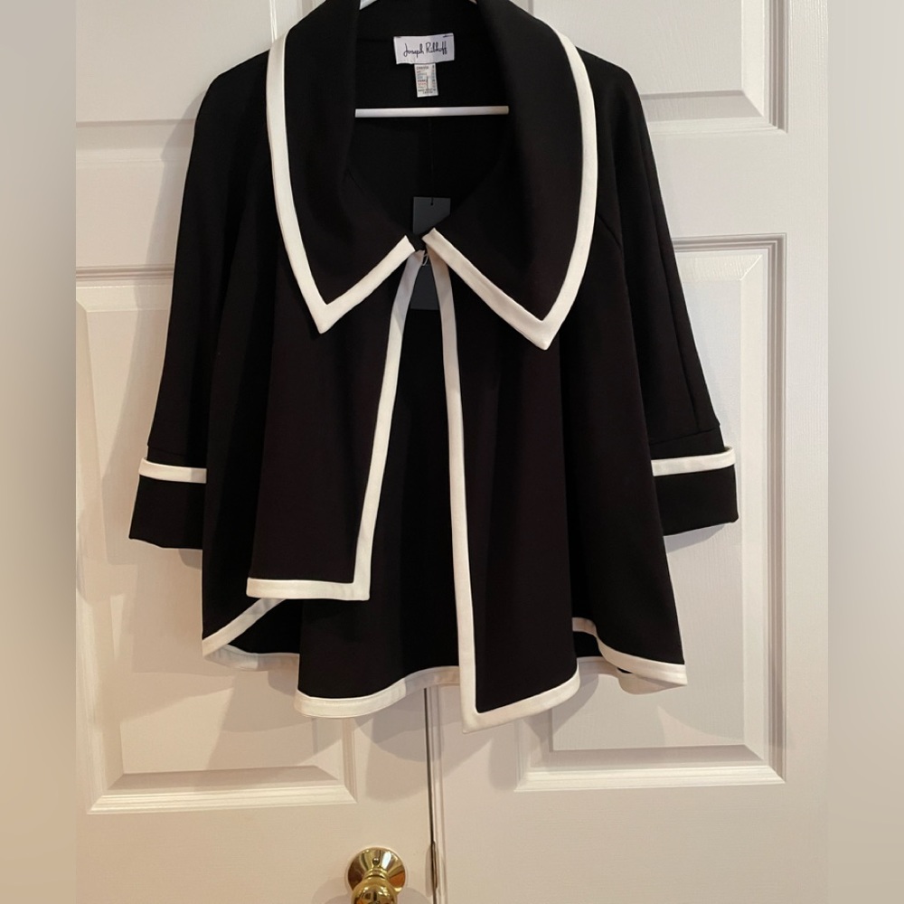 JosephRibkoff Black and Cream Jacket